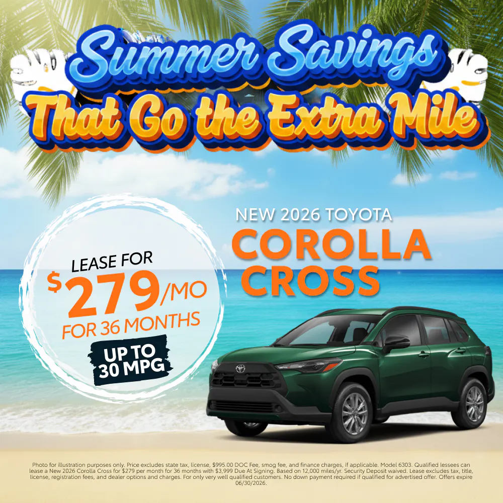 New 2026 Toyota Corolla Cross |  Toyota of Montgomery