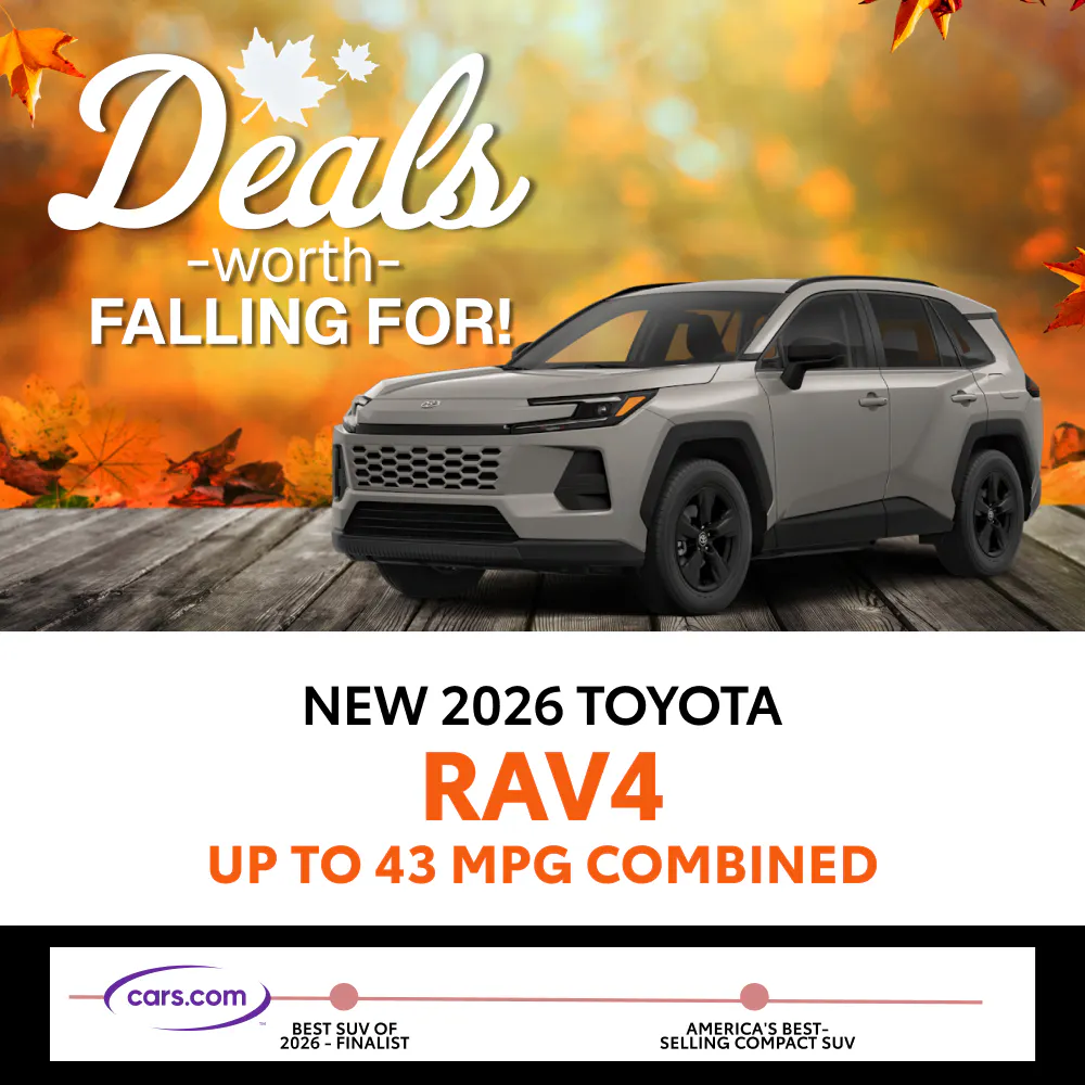 New 2026 Toyota RAV4 |  Toyota of Montgomery