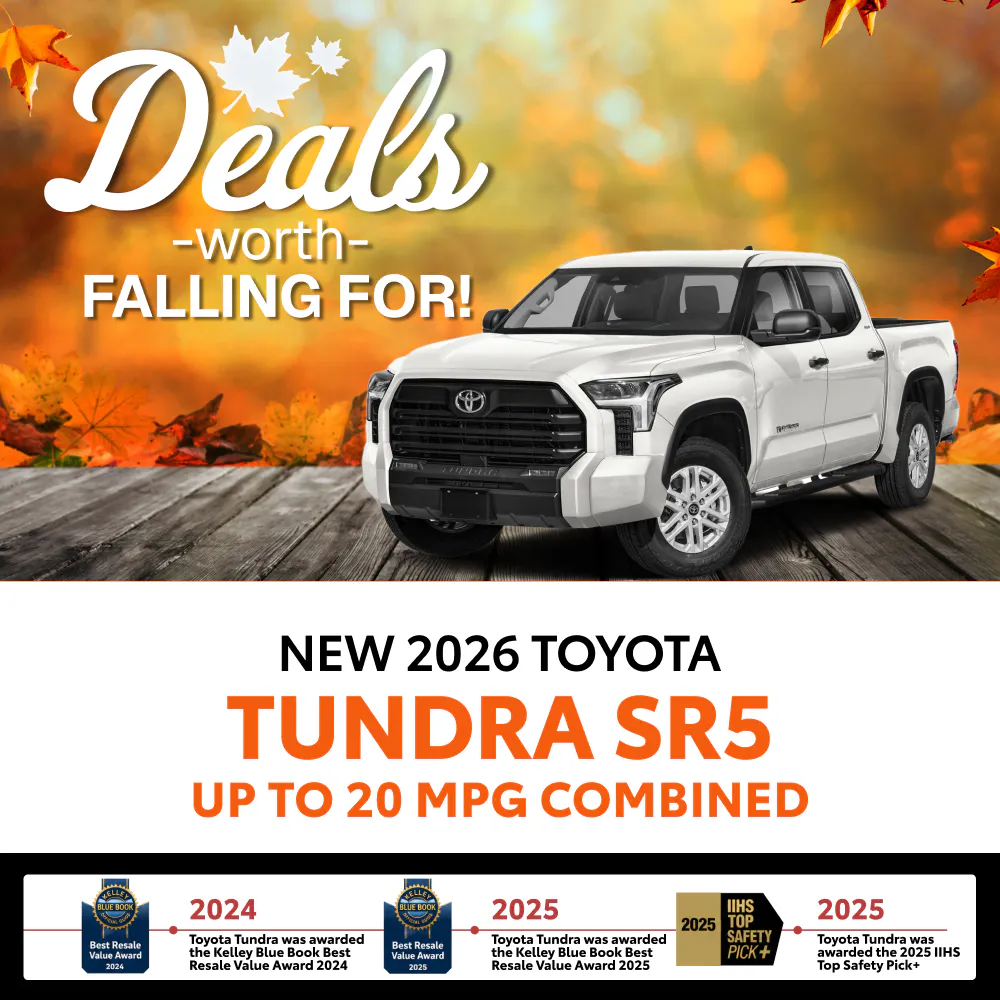 New 2026 Toyota Tundra SR5 |  Toyota of Montgomery