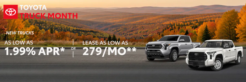 Truck Month 3 – Ends 11/2 | Toyota of Montgomery