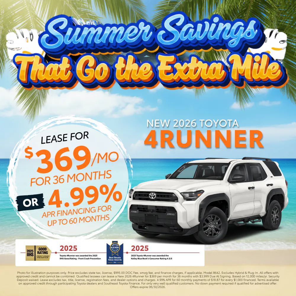 New 2026 Toyota 4Runner |  Toyota of Montgomery