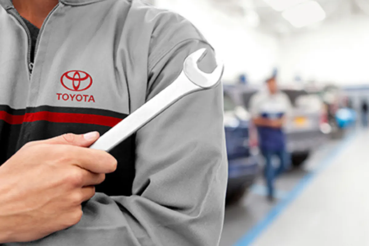 Toyota service department