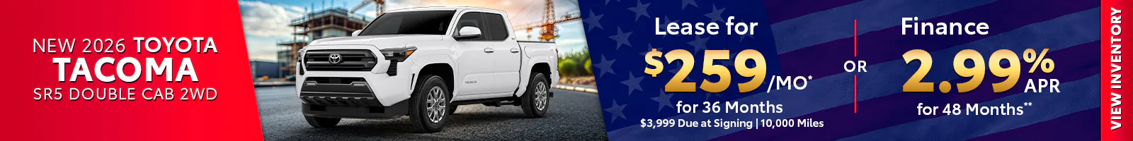 New 2026 Toyota Tacoma