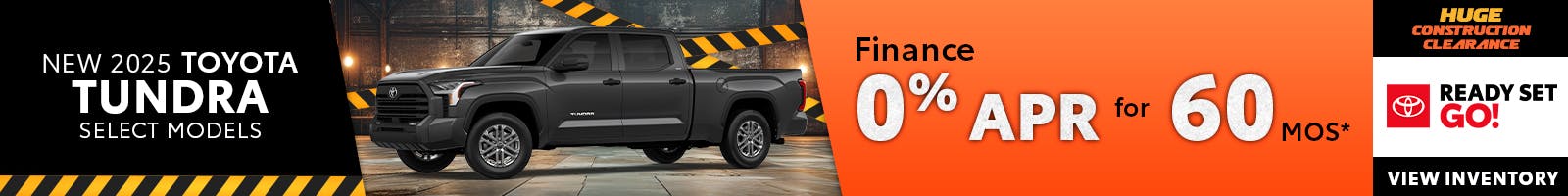 New 2025 Toyota Tundra Select Models