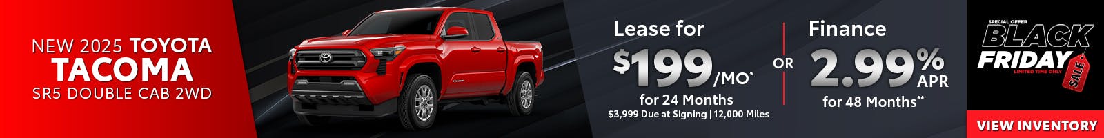 New 2025 Toyota Tacoma SR5 Double Cab 2WD