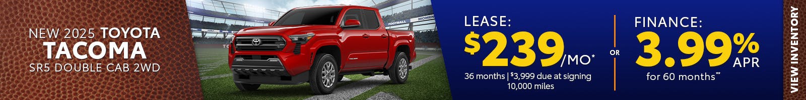 New 2025 Toyota Tacoma SR5 Double Cab 2WD