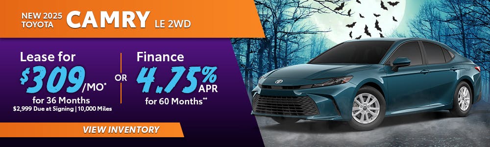 New 2025 Toyota Camry LE 2WD | Toyota of Orange