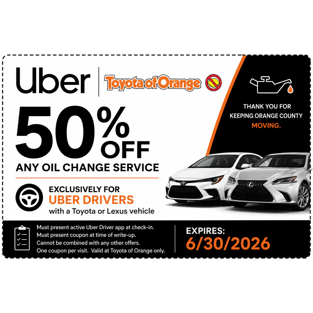 Uber | Toyota of Orange