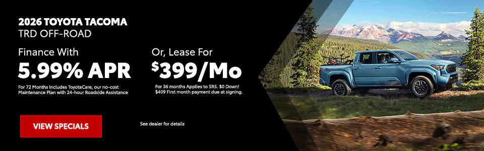 Toyota Tacoma 5.99% APR | Toyota of Vineland