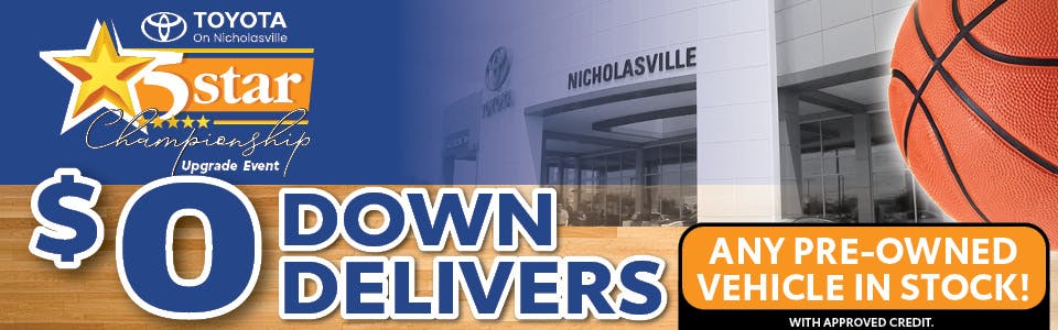 $0 down delivers | Toyota on Nicholasville