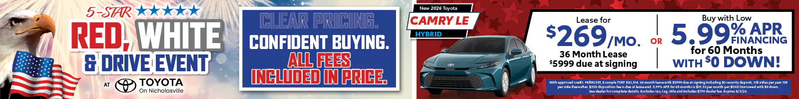 2026 Camry LE Hybrid