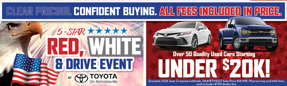 4th of July under 20k | Toyota on Nicholasville