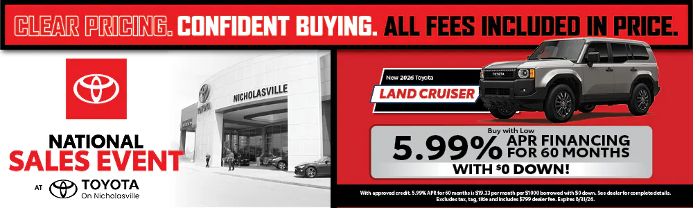 2026 Toyota Land Cruiser | Toyota on Nicholasville