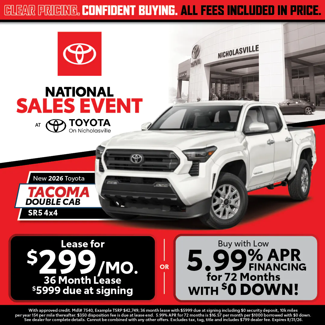 2026 Toyota Tacoma Double Cab | Toyota on Nicholasville