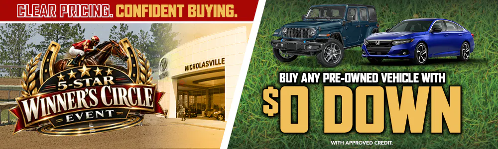 Toyota on Nicholasville Used Car Offer 1