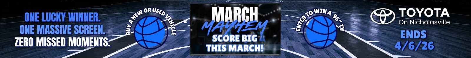Score Big this March | Toyota on Nicholasville