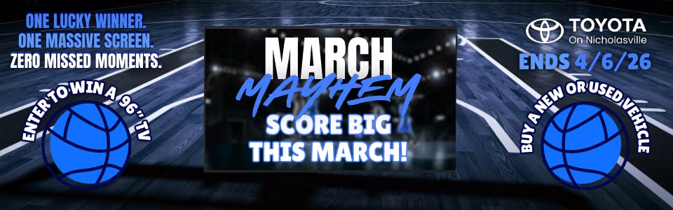 Score Big this March | Toyota on Nicholasville