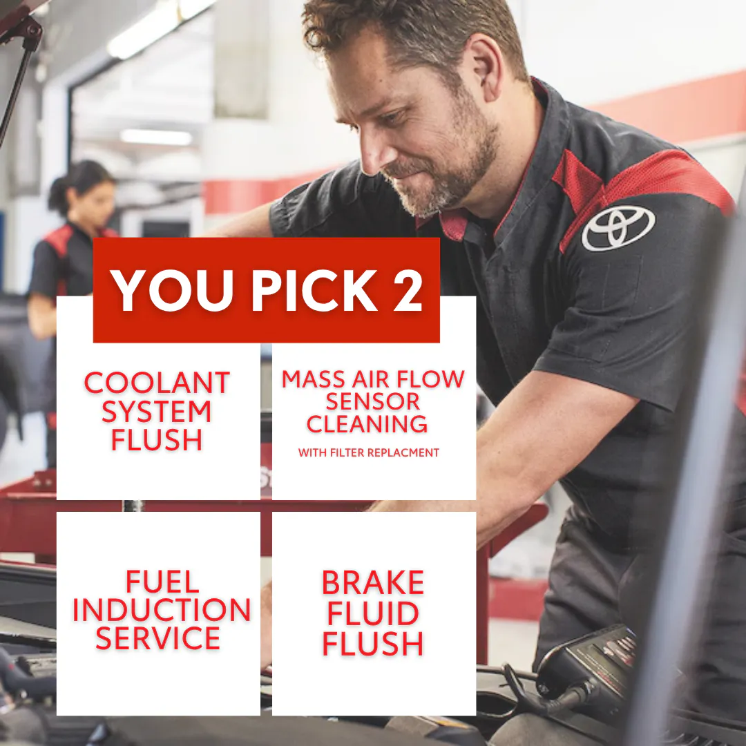 PICK 2 SPECIAL:PICK ANY 2 SERVICE AND SAVE 20% ON YOUR ENTIRE BILL | Toyota on Nicholasville