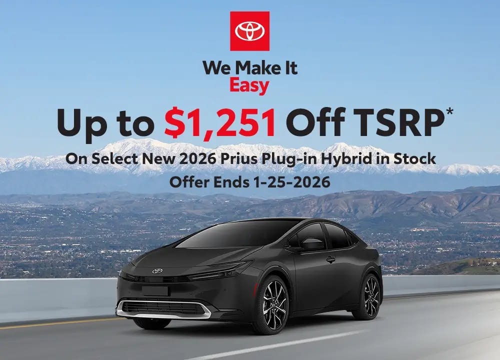 2026 Toyota Prius Plug-in Hybrid | Toyota Place