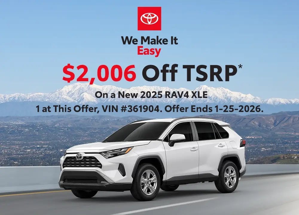 2025 Toyota RAV4 XLE | Toyota Place