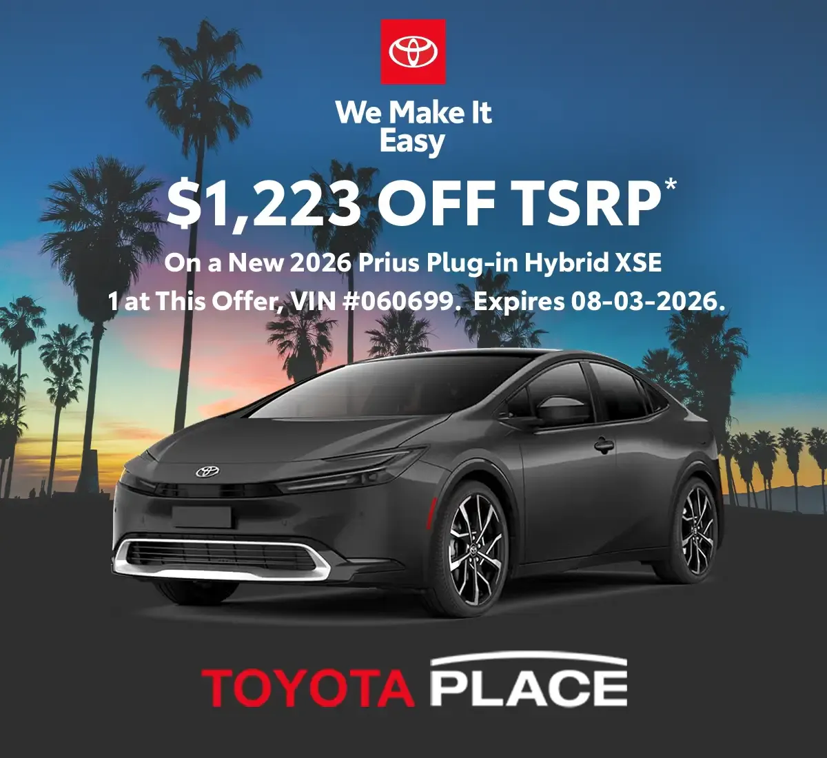 2026 Toyota Prius Plug-in Hybrid XSE | Toyota Place