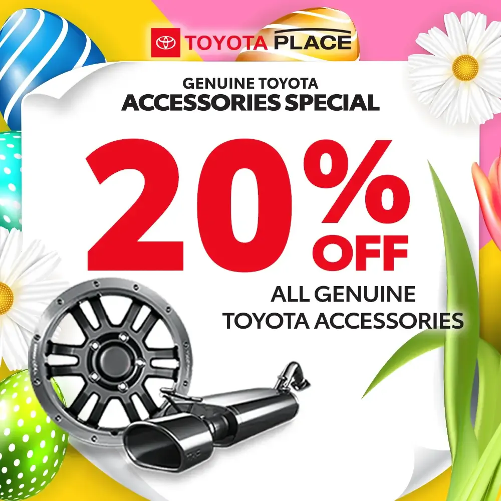 Genuine Toyota Accessories Special | Toyota Place