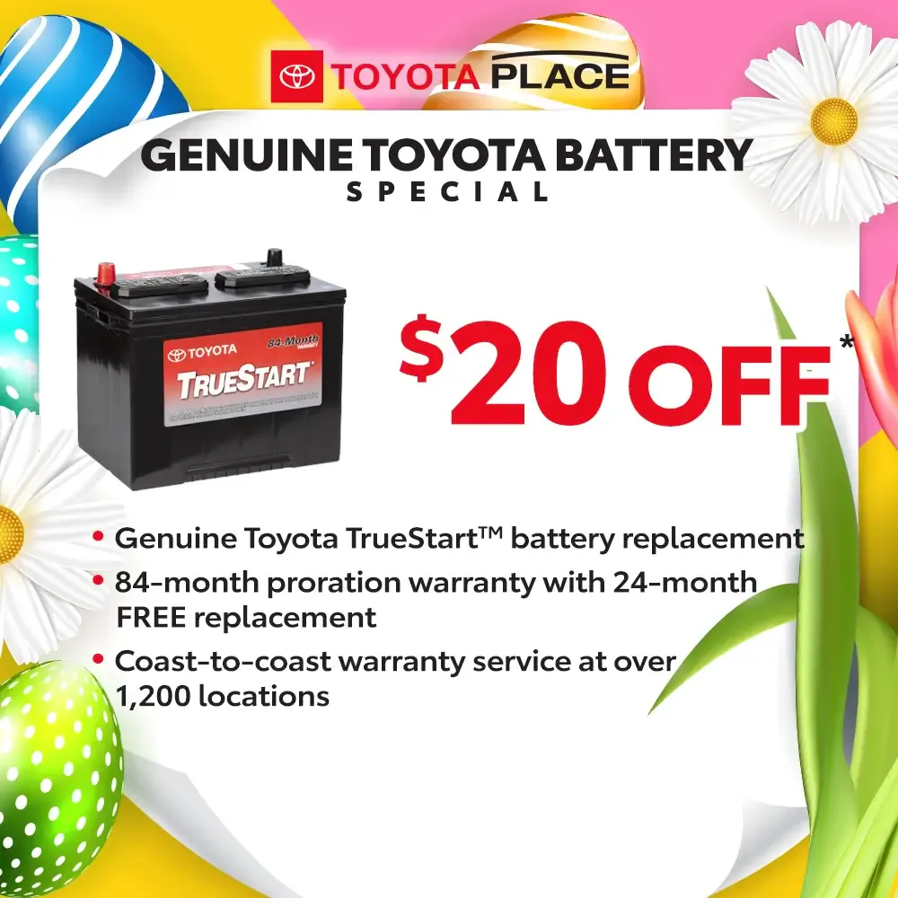Genuine Toyota Battery Special | Toyota Place