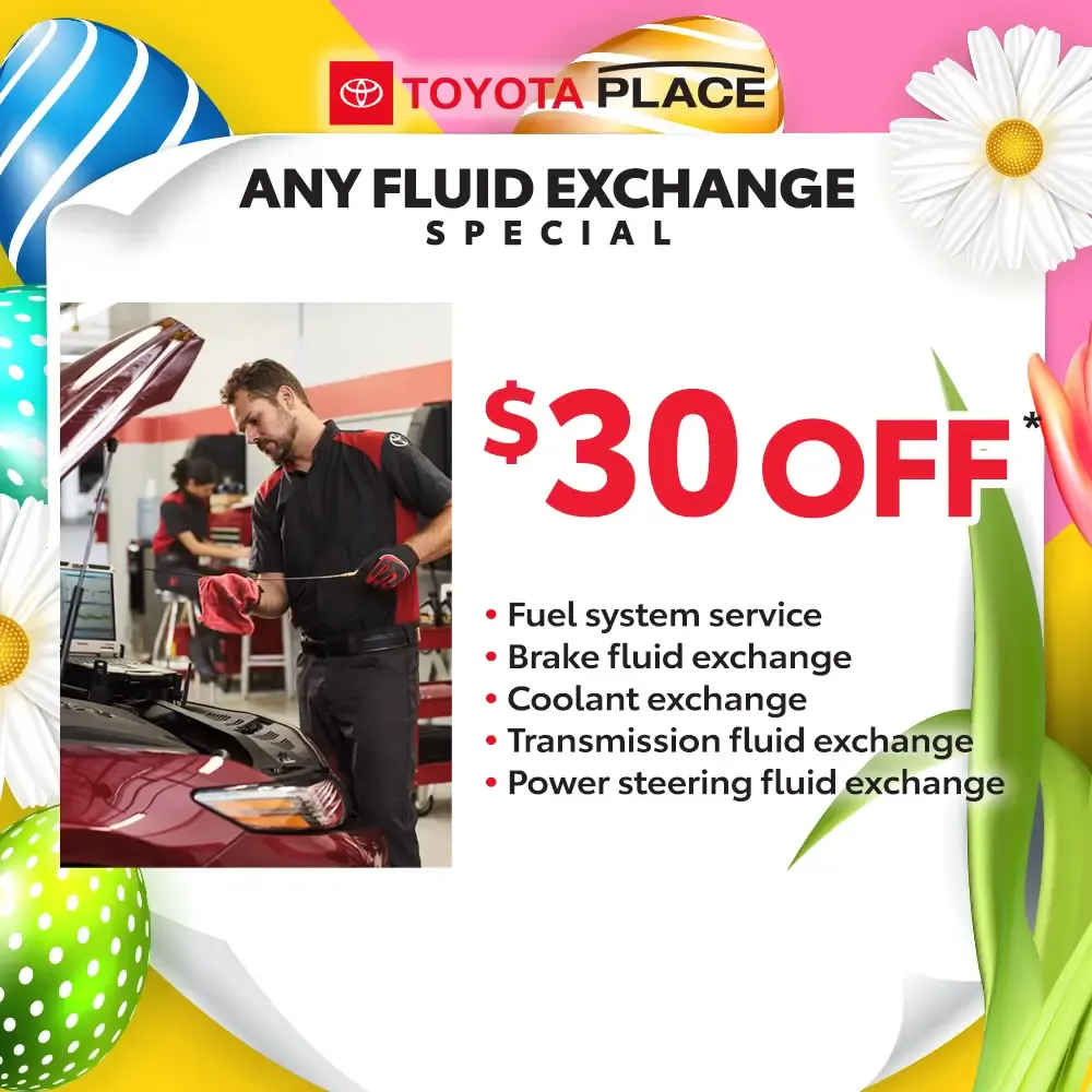 Any Fluid Exchange Special | Toyota Place