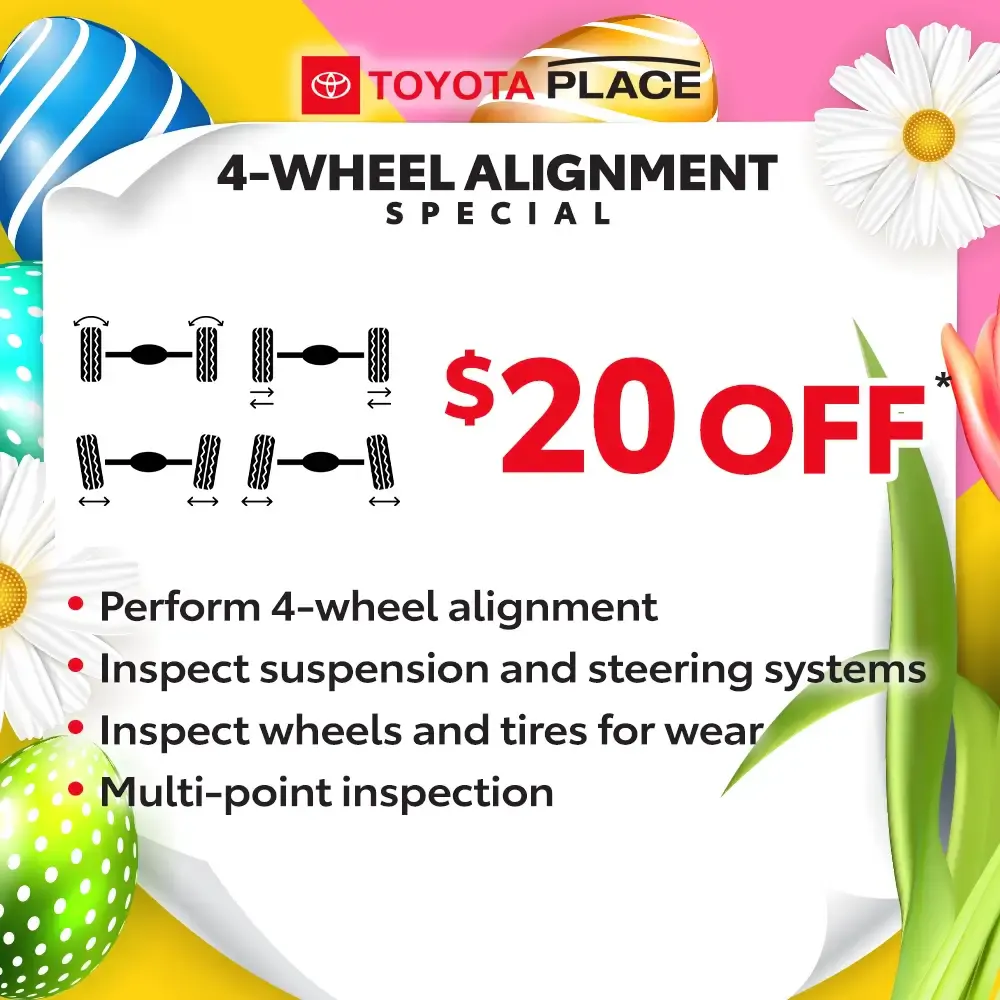 Wheel Alignment Special | Toyota Place