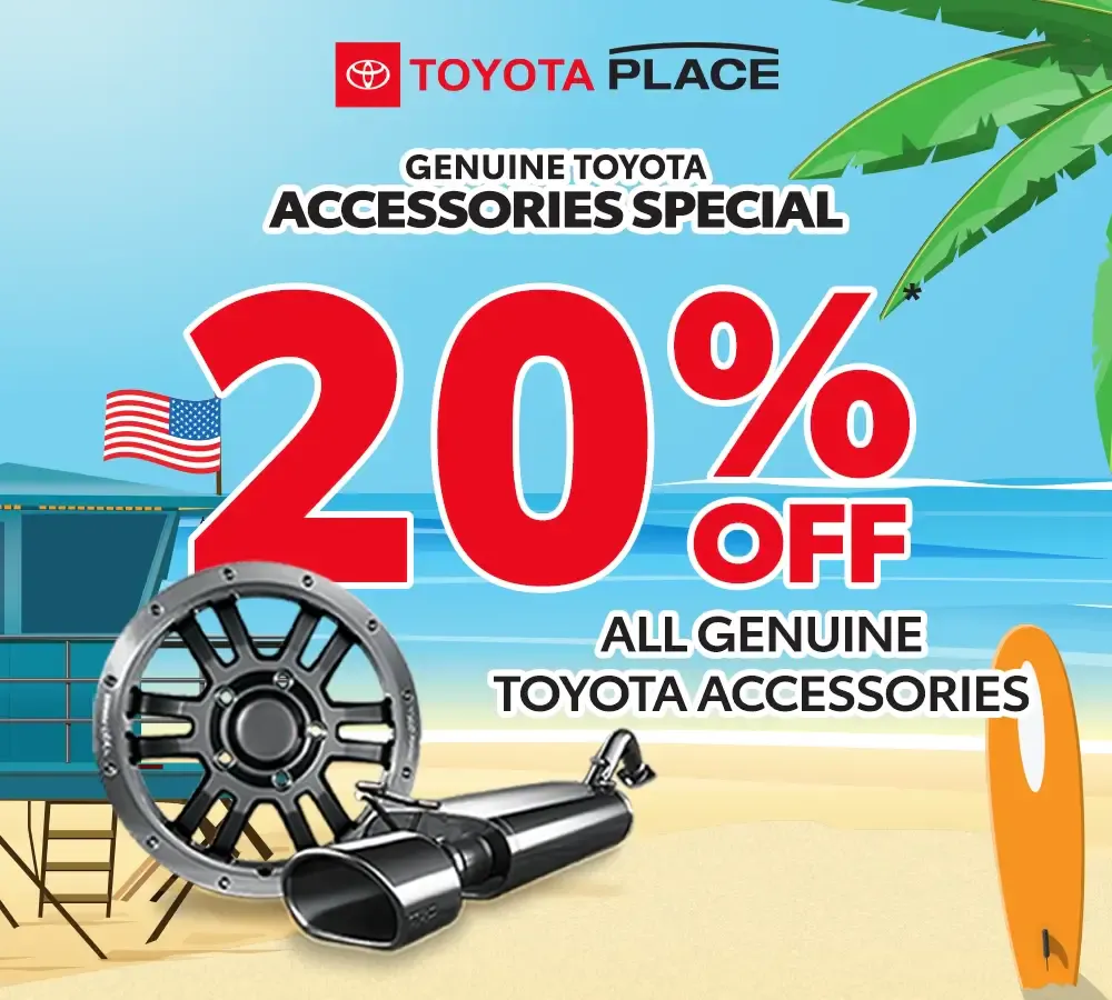 Genuine Toyota Accessories Special | Toyota Place