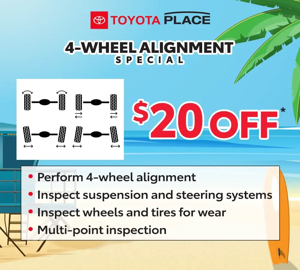 Wheel Alignment Special | Toyota Place