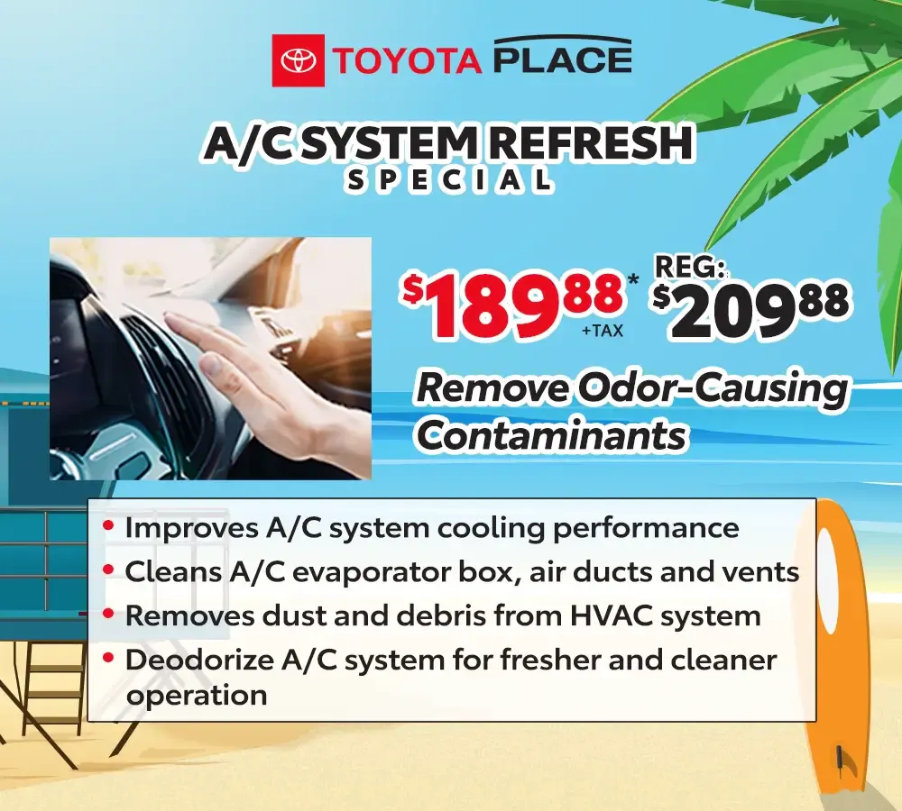 A/C System Refresh Special | Toyota Place