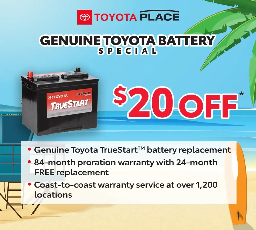 Genuine Toyota Battery Special | Toyota Place