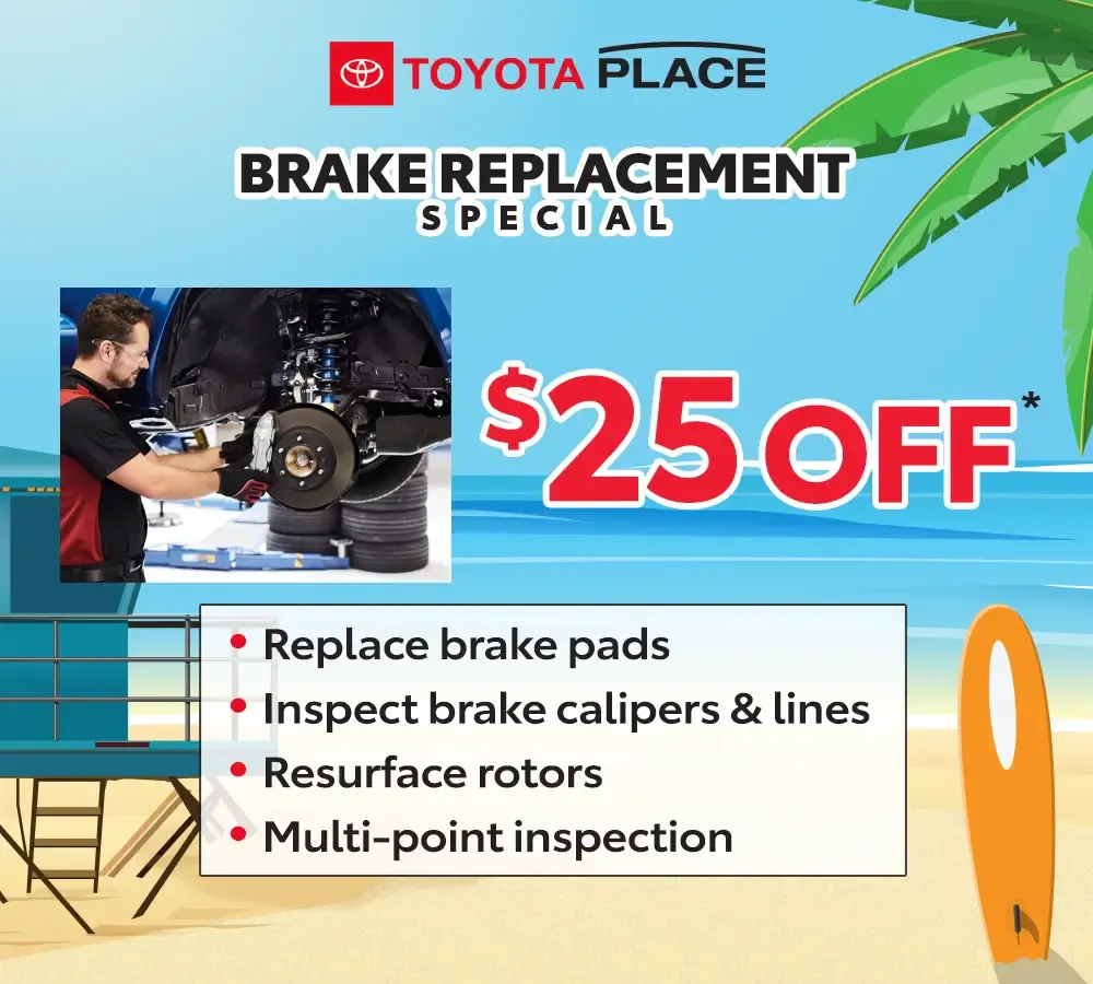 Brake Replacement Special | Toyota Place