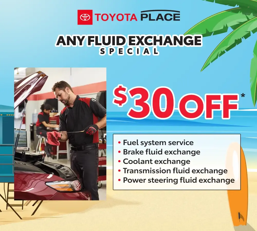 Any Fluid Exchange Special | Toyota Place