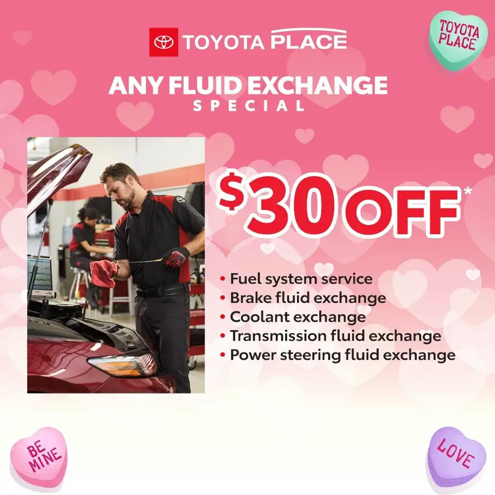 Any Fluid Exchange Special | Toyota Place