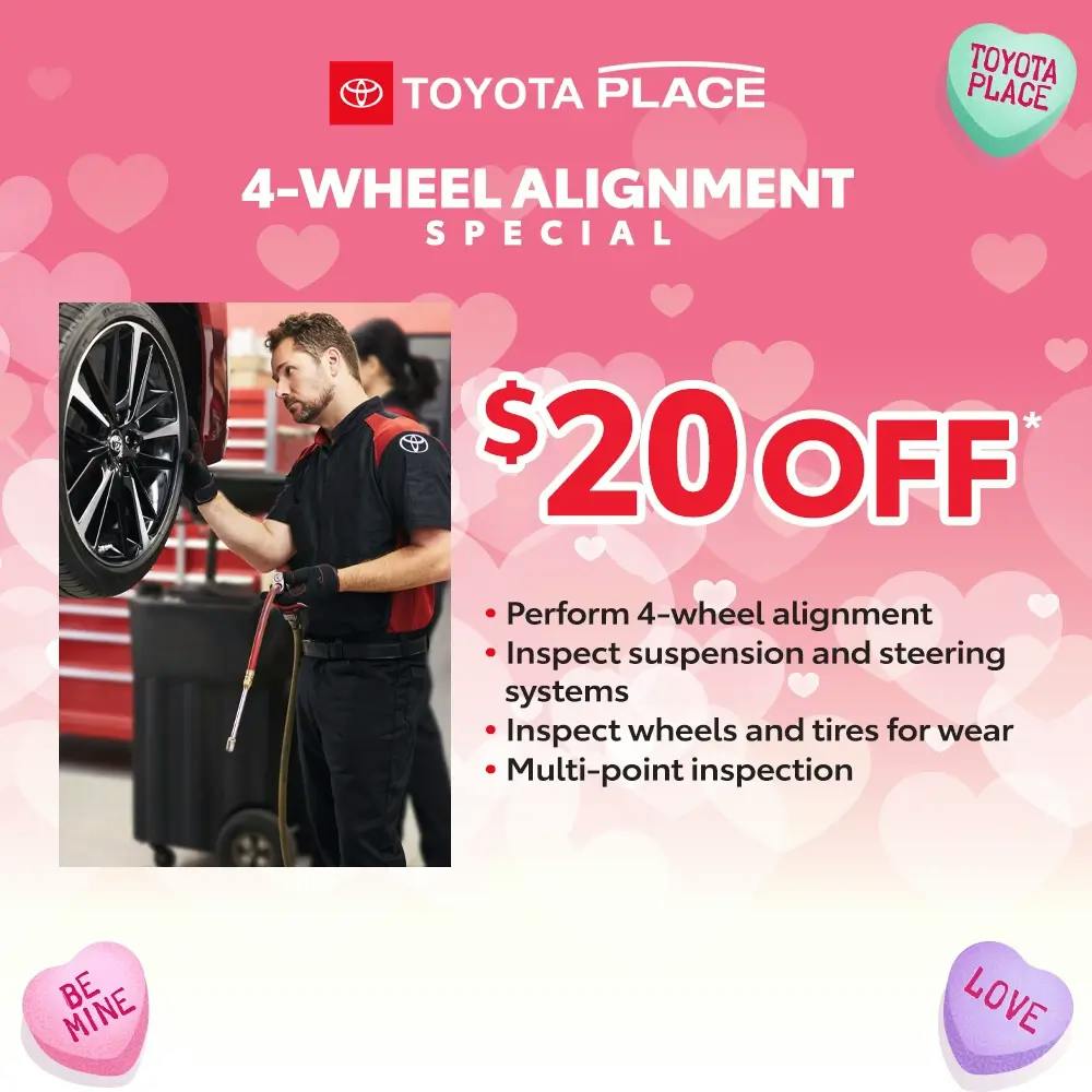 Wheel Alignment Special | Toyota Place