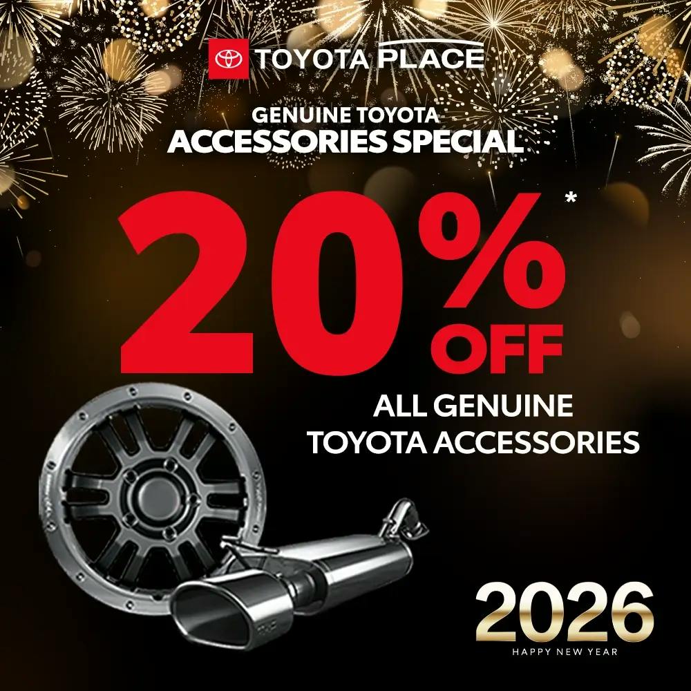 Genuine Toyota Accessories Special | Toyota Place