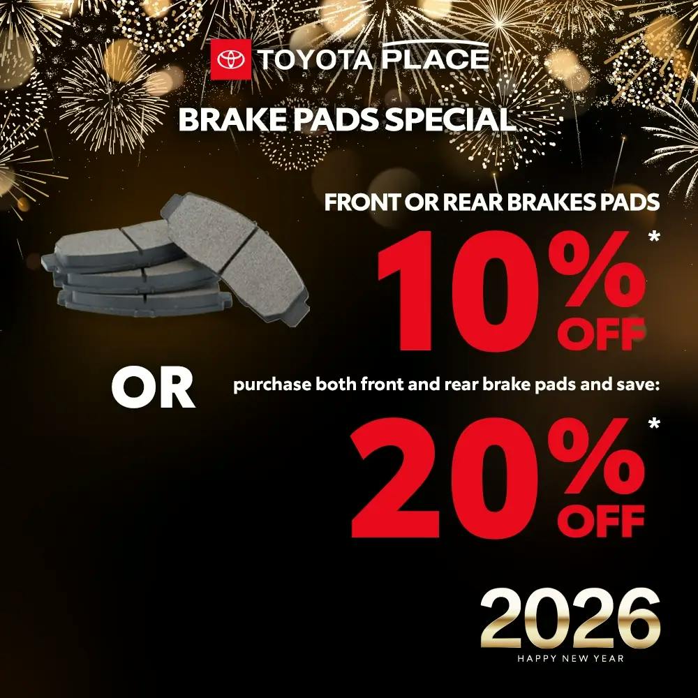 Brake Pad Special | Toyota Place