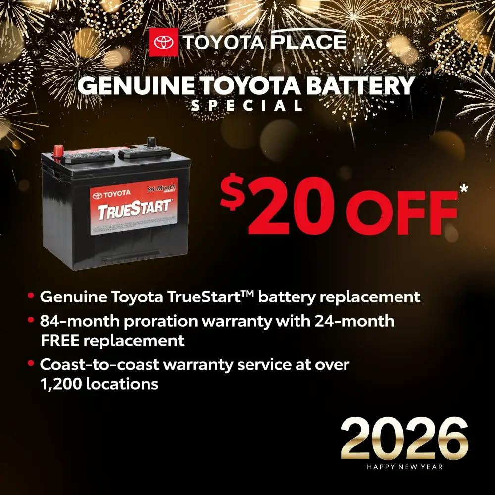Genuine Toyota Battery Special | Toyota Place