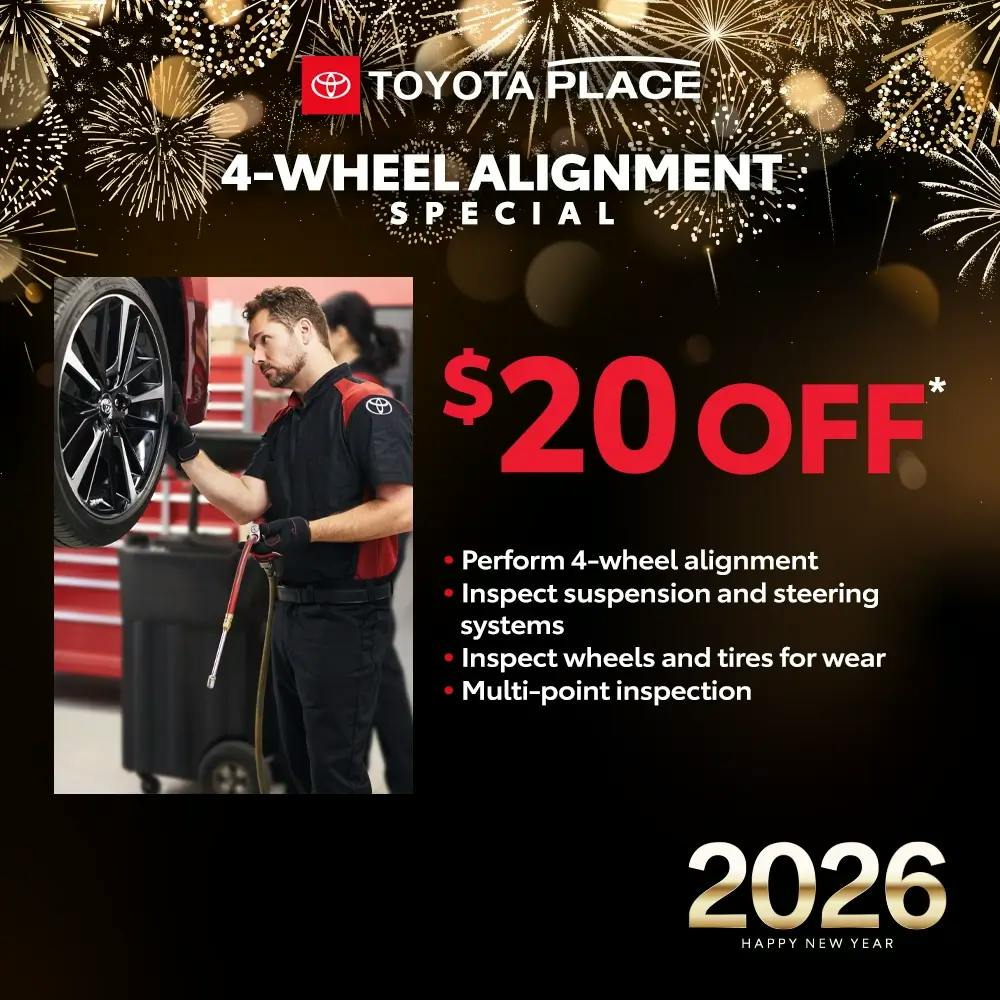 Wheel Alignment Special | Toyota Place