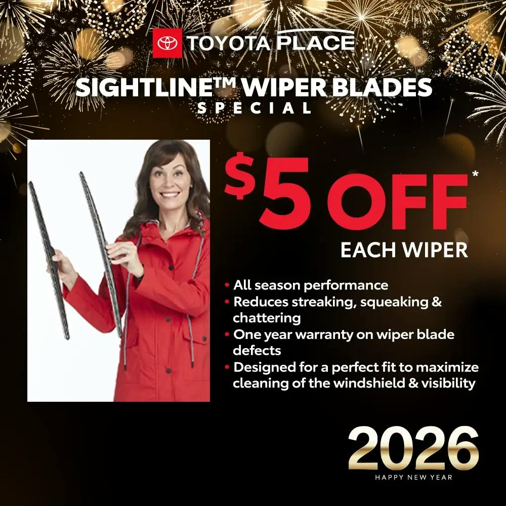 Wiper Blades Special | Toyota Place