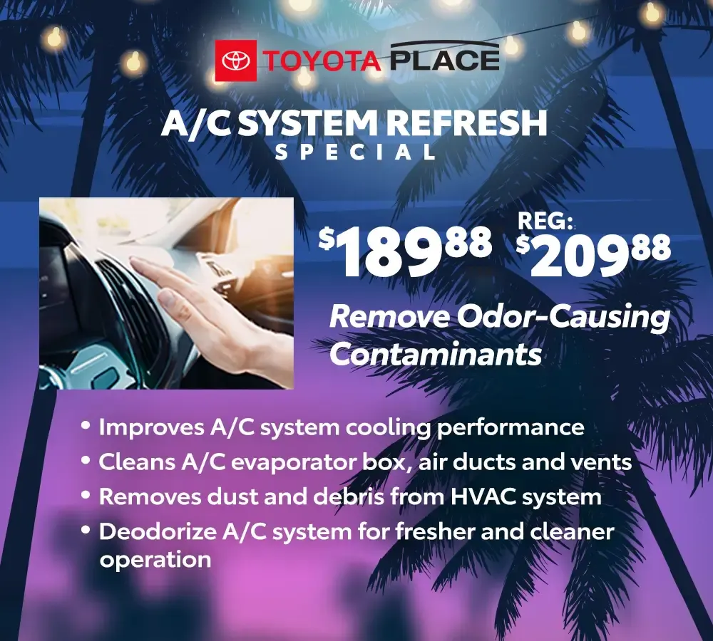 A/C System Refresh Special | Toyota Place