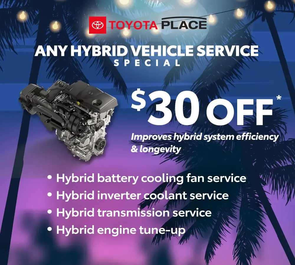 Any Hybrid Vehicle Service Special | Toyota Place