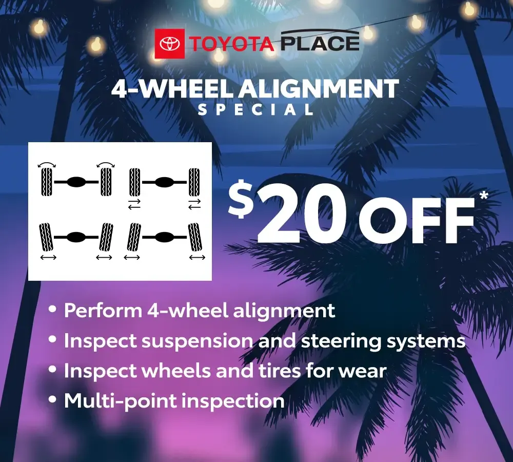 Wheel Alignment Special | Toyota Place