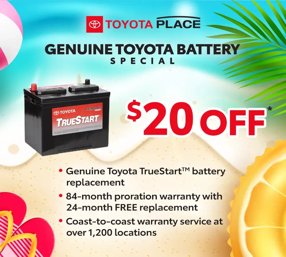 Genuine Toyota Battery Special | Toyota Place