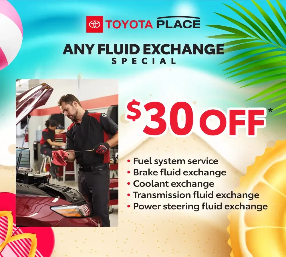 Any Fluid Exchange Special | Toyota Place