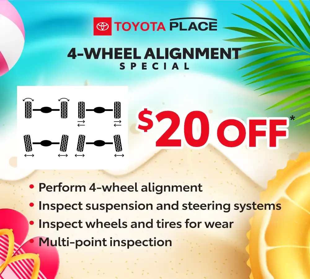 Wheel Alignment Special | Toyota Place