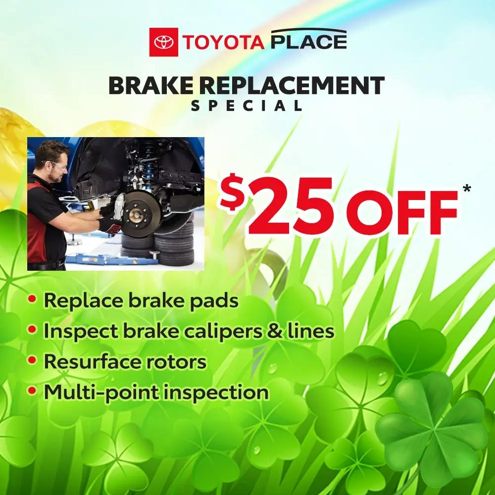 Brake Replacement Special | Toyota Place
