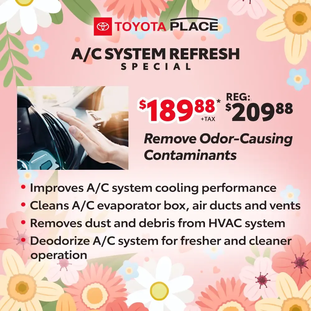 A/C System Refresh Special | Toyota Place